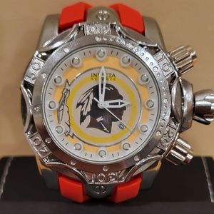Washington Redskins Swiss Quartz Chronograph Watch NFL Football